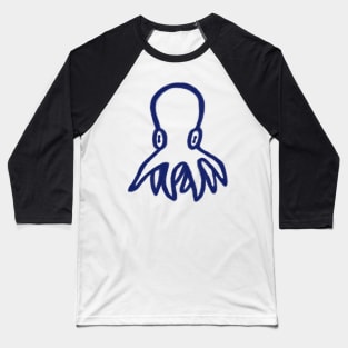 Silly Octopus Baseball T-Shirt